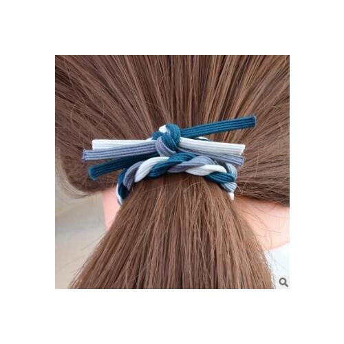 600pcs/lot DIY Multi Knitting Assorted Colors Rubber Bands Elasticity Overstriking Hair Rings Styling Tools Accessories HA747