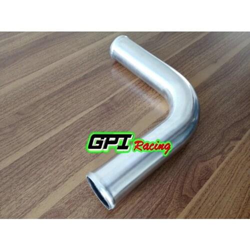 GPI Elbow Aluminum Turbo Intercooler Pipe Tube L=600mm 90 Degree OD:63mm/2.5" NEW