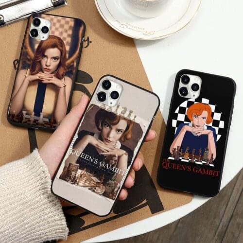 American TV show The Queens Gambit Phone Case for iPhone 11 12 mini pro XS MAX 8 7 6 6S Plus X 5S SE 2020 XR