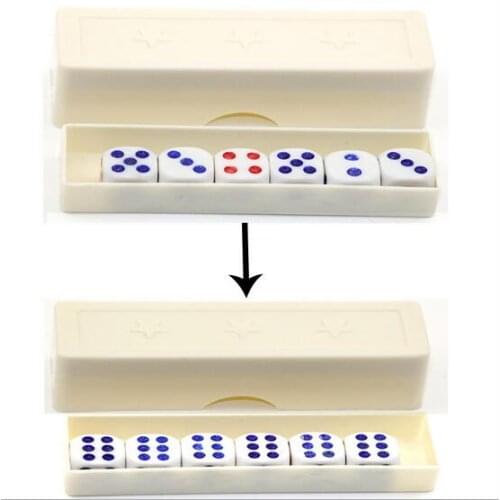 Wonderful Magic Dice Flying Dice Dice Strange New Super Power Toy Magic Props YH374