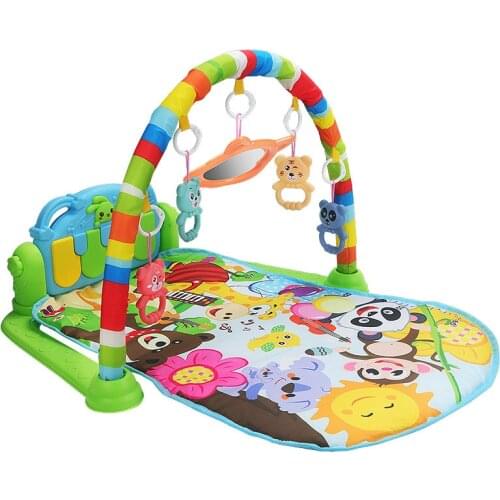 Baby Music Rack Play Mat Kids Rug Puzzle Carpet Piano Keyboard Infant Playmat Early Education Gym Crawling Game Pad Toys