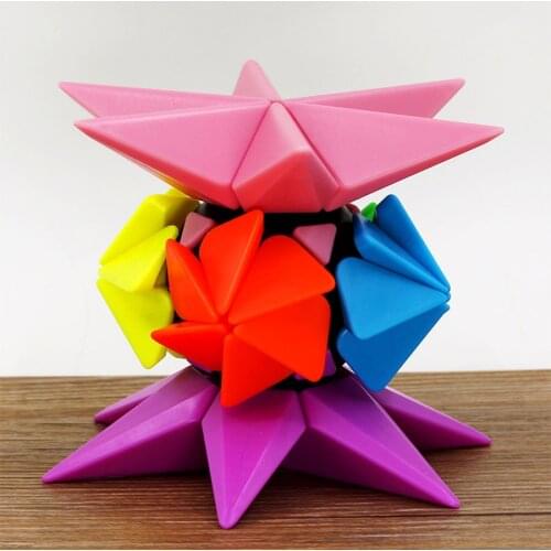 Puzzle Magic Cube fs limcube 2x2x2 Pineapple cube strange shape special twist wisdom professional speed cube Logic game toy gift