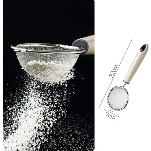 Hot Pot Colander 304 Stainless Steel Household Soy Milk Strainer Ultra-fine Kitchen Oil Net Cooking Mesh Strainer Colander Sieve