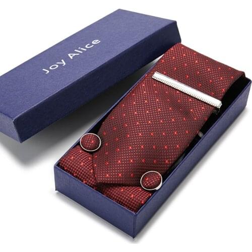 Nice Handmade Hot sale High Grade Wholesale Mix Colors Classic 7.5 cm Tie Set Necktie Box Solid Suit Accessories Men