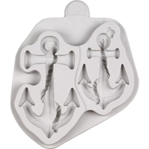 Fondant Cake Decoration tool anchor silica gel mold silica gel mold sugar craft chocolate baking tool cake paste form