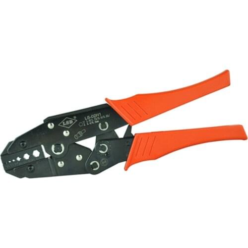 Coaxial Crimping Tool LS-02H1 for coaxial cables BNC, fiber optic, RG58 RG59 RG62 hand crimp tool/plier Hex crimper