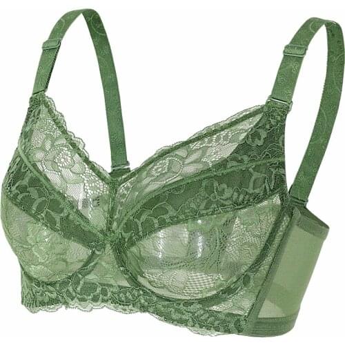 Lace Pocket Bra See Through Mastectomy Bra Sexy For Crossdresser Mastectomy Drag Queen Ajusen