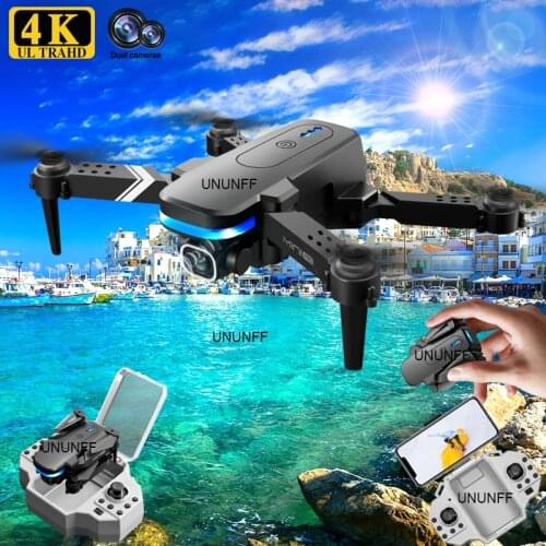 2021 New Kk1 Mini Drone 4k Hd Camera profesional Rc Drones Wifi Fpv Dron Toy Outdoor Rc Quadcopter Fixed height Helicopter Toys