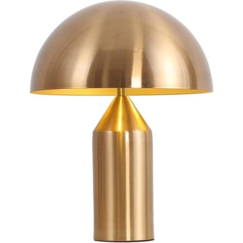 Minimalist Post-modern mushroom lights bedroom study table light Nordic personality creative LED table lamps lustre Luminaire