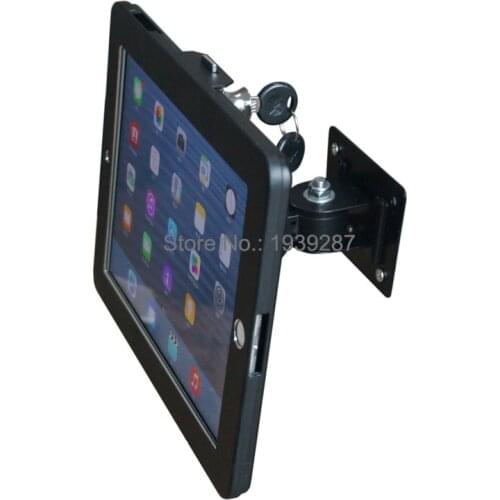 For 10.2 iPad security wall mount lock specialized metal casin display holder for mini/ 9.7/10.5/10.9/11/12.9 inch iPad Pro
