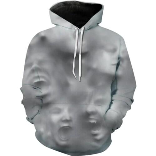2021 Brand New Fashion Animal 3D Printed Hoodie Men And Women Personalized Design Sweatshir Horrible Movie Harajuku Hoodie Tops