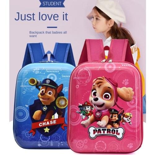2021 Paw Patrol New Schoolbags for Primary School Students 5-8 Years Old Childrens Girl Boy Backpack Kindergarten Birthday Gift