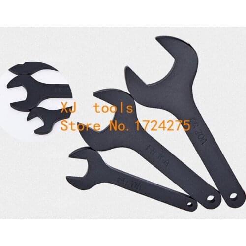 New arrival 1PCS All black ER wrench ER8A/ER11A/ER16A/ER20A wrench ER spanner ER8/ER11/ER16/ER20 spanner A type