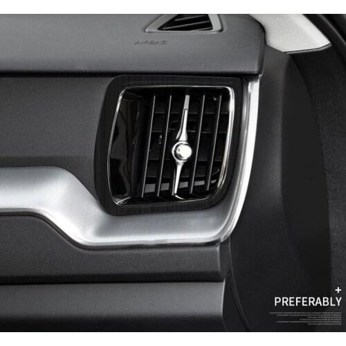 Fit For Volvo 18-20 XC60 interior modification center console left and right air outlet trim frame air conditioning sequins