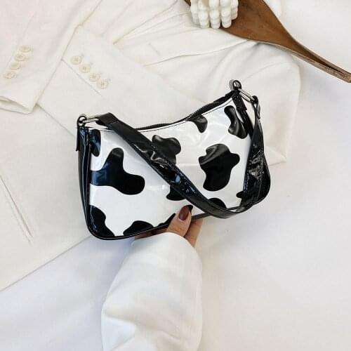 Casual Women Handbags Cow Pattern Brand Designer Lady Women Bags Fashionable Shoulder Messenger Bags Women 2020