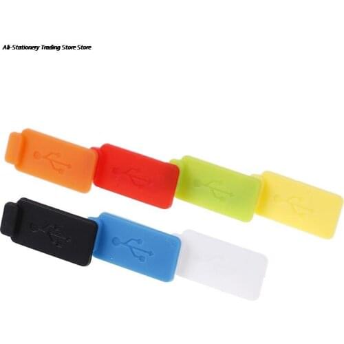 Dustproof prevention for PC Notebook 5 PCS Standard USB Dust Plug Port Charger Cover Jack Interface