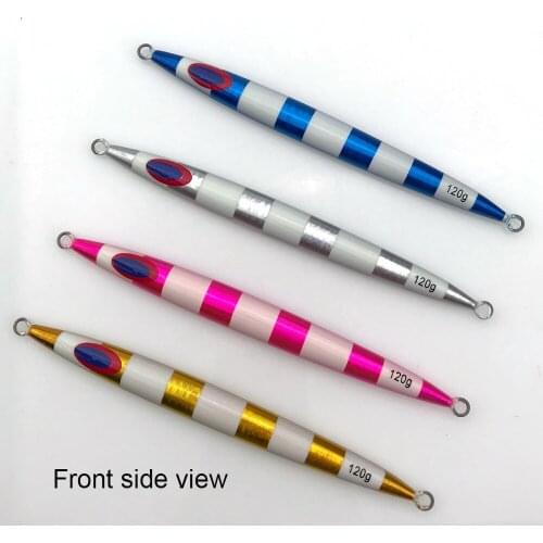 28# 120g to 400g Fishing Lure Vertical Jigging Bait Sea Bass Fishing Lure Spoon Casting Lure Wobblers for Freshwater Saltwate