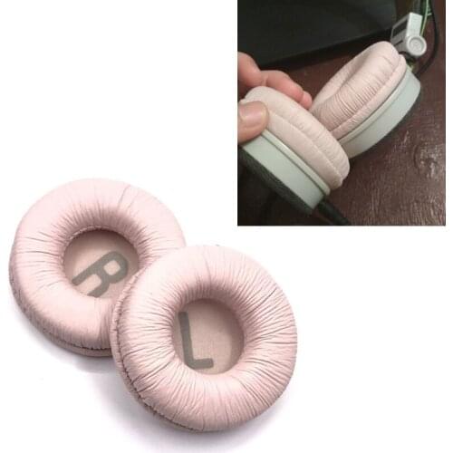 1 Pair Replacement foam Ear Pads pillow Cushion Cover for Tune600 T500BT T450 T450BT JR300BT Headphone Headset 70mm EarPads
