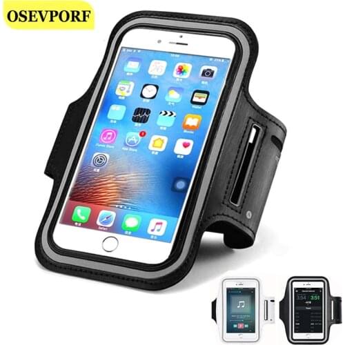 Sports Armband Case 6.5 Inch Phone Holder Hand Bag Smartphone Touch Screen Pouch Sling Running Gym Arm Band Fitnes Armband Bags