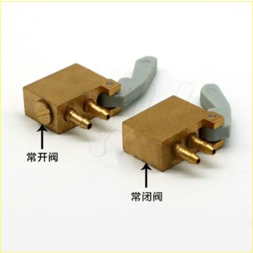 Dental Parts square rack valve 1normally open Valve + 1normal close Valve