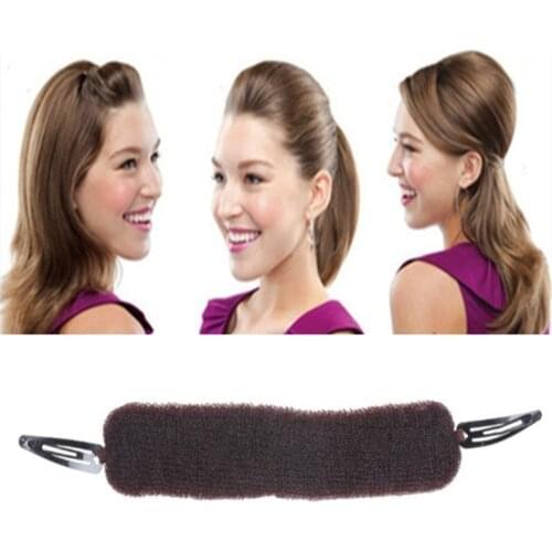 Women Fashion Hair Style Hair Padding DIY Hair Bump Up Sponge Princess Head Foam Pad Insert Wedding For Styling Tools