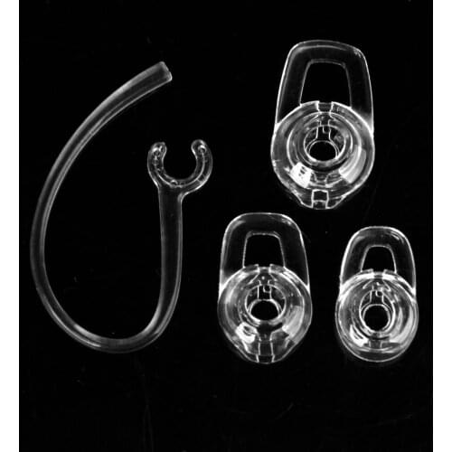 1Pack Earbuds Eartips & Ear Hooks Spare Kit Earloops Buds Replacement Clamp Headphones Holder for M100 Wireless Earphone