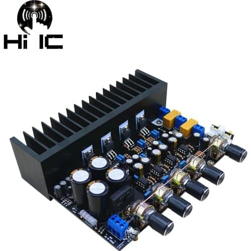 LM1875 2.1 Channel Digital Audio Amplifier Stereo High Power Amplifier Board Subwoofer BTL Amplifier Board 50W*2+100W