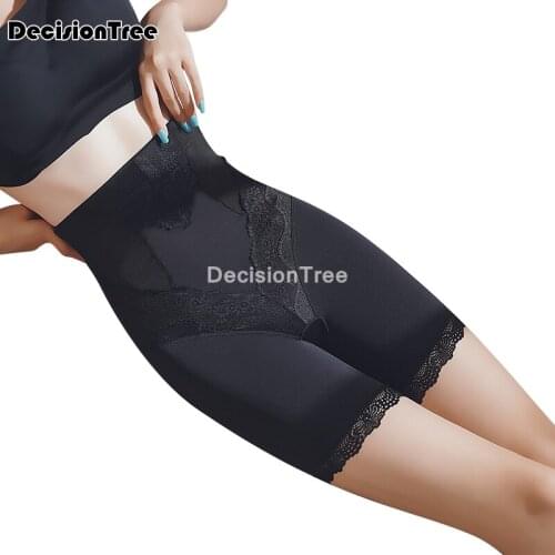 2021 safety short pants women lace silk shorts under skirt female short tights breathable slimming underwear high waist panty