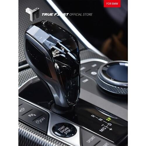 Car Accessories Crystal Gear Shift Knob and Multimedia Knob and Start-stop Button Set For BMW 4 Series G22 2021