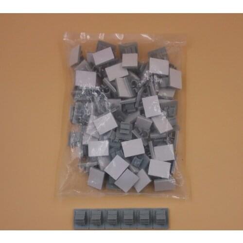 Free Shipping 1/4inch Pipe Fixed Seat Clip for Wire Cable PE Pipe Tubing Hose Water Tube Fitting Aquarium 100pcs/bag