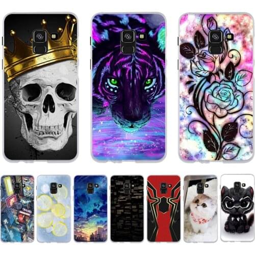 Phone Case for Samsung Galaxy A8 2018 Case Silicone Cover for Funda Samsung A8 2018 A530F Capa Soft TPU Cover For Galaxy A8 2018