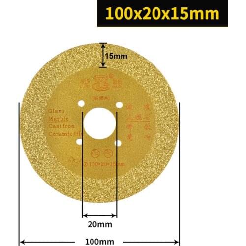 Cutting Disk 20mm Electrical Accessories Multi Tool Diamond Saw Blade Practical Jewelry Cutting Saw Blade Sturdy Polishing Set