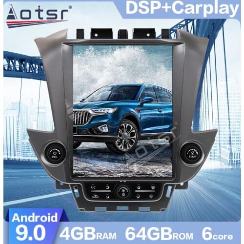 For GMC Yukon Chevrolet Tahoe Suburban Android 9 Tesla Style 4GB RAM 64GB ROM PX6 Car GPS Navigation Multimedia Radio Player
