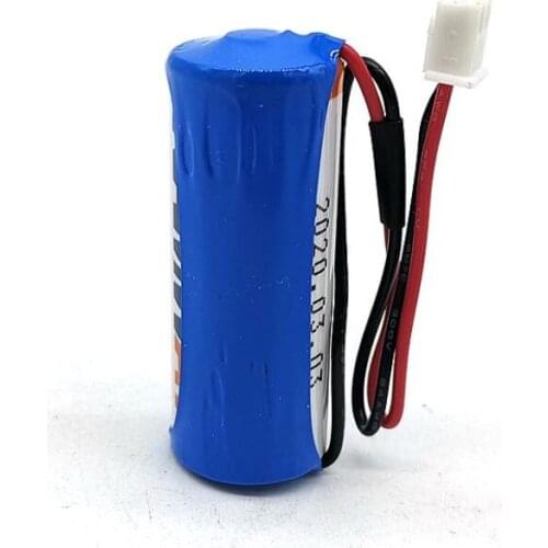 5PCS CR17450 lithium battery 3 V PLC lithium battery with plug