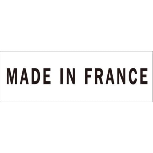 15x5mm MADE IN FRANCE self-adhesive paper label sticker for french factory, 50000 pcs/lot, Item No. FA27