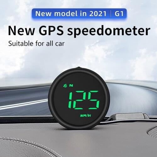 New Durable Car HUD GPS System Speedometer Head Up Display Overspeed Warning Universal Smart Digital Gauge W/Backlight
