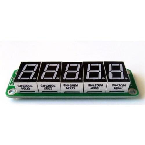 2pcs 5 bit / 6 bit Static Digital Tube Display Module 0.56 inch Red Highlight Digital Tube Module max7219 Cascadable SPI Serial