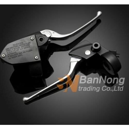 Motorcycle Clutch Lever Mirror sitting&brake pump Master Cylinder lever For Victory HAMMER JACKPOT VEGAS 2008-2016