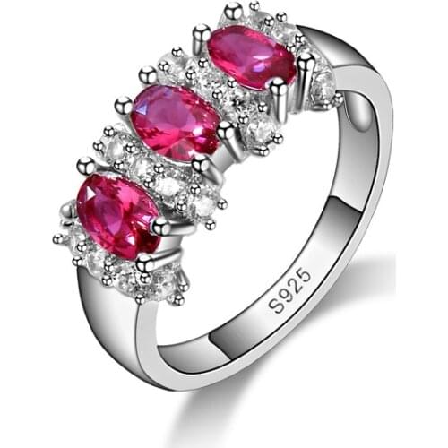 Korean Popular CZ Zircon Women 925 Sterling Silver Wedding Rings For Women Bridal Jewelry Accessary For Engagement Ring