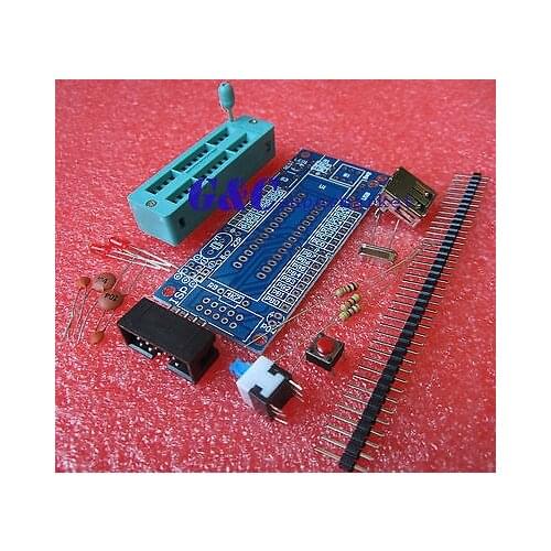 2pcs ATMEGA8 ATMEGA48 ATMEGA88 Development Board AVR (NO Chip) DIY Kit