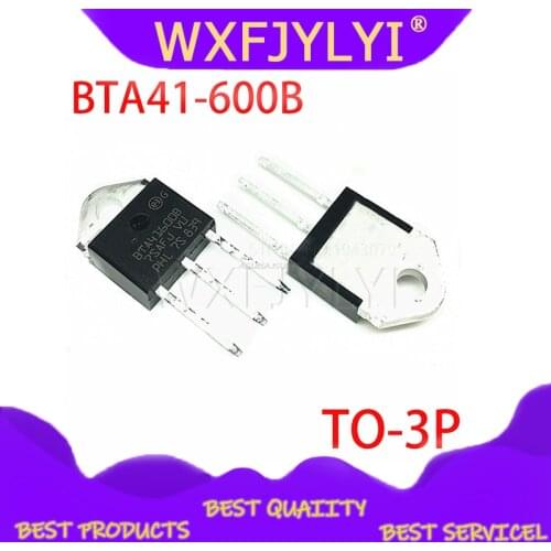 2pcs BTA41-600B BTA41600B BTA41 BTA41-600B Triacs 40 Amp 600 Volt TO-3P new original