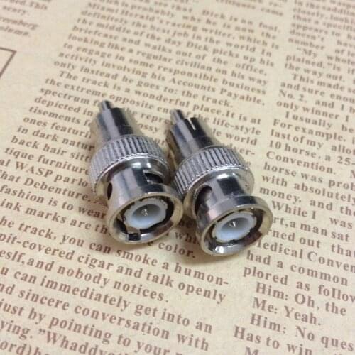 5pcs/lot BNC revolution RCA male BNC head BNC revolution AV public video conversion head BNC to Lotus head