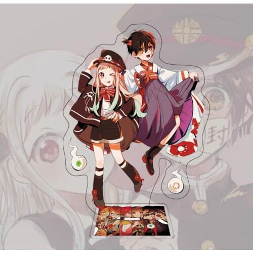 Anime Toilet-Bound Hanako-kun Sannin no Tokeimori Acrylic Stand Figure Desktop Decoration Collection Model Toy Cosplay Doll