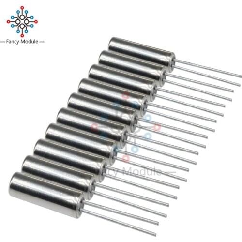 20 PCS/Lot Crystal Oscillator 32.768 KHz 32.768K Hz Cylinder Quartz Resonator