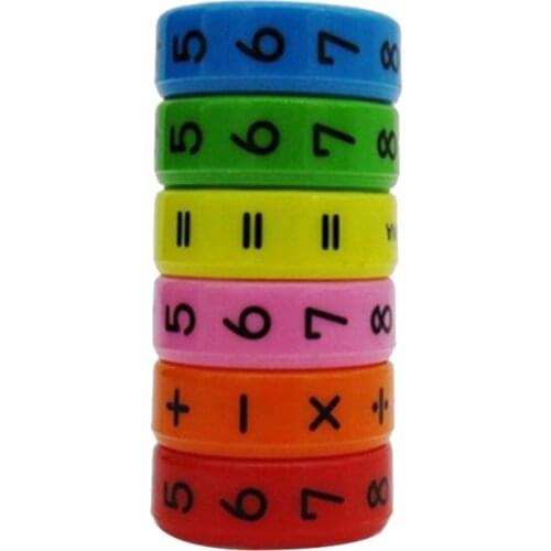 Children Magnetic Mathematics Digital Learning Educational Toys Magic Intelligence Arithmetic Maths Puzzle Cube For Kids Gift