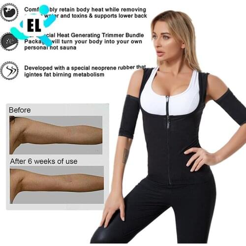 Hot Thermo Fat Burner Slim Arms Slimming Trainer Sleeve for Gym Fitness Workout Neoprene Sweat Sauna Arm Sleeves Body Shaper