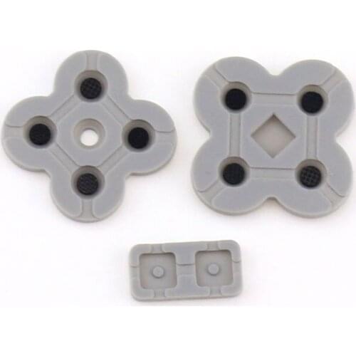 JCD 1Set For DS Lite Conductive Rubber Button Pad Set Replacement Part For NDSL DSL Silicon Buttons