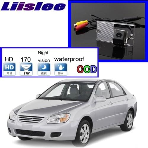 Liislee For KIA Cerato Sephia Sephia5 LD Hatchback 2003~2009 Car Camera Quality Rear View Back Up Camera For PAL RCA Standard