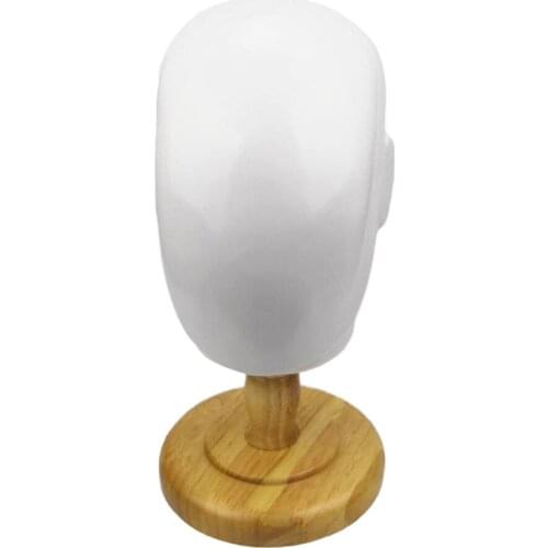 Male Mannequin Resin Manikin Head Model Wigs Glasses Hats Jewelry Display Stand