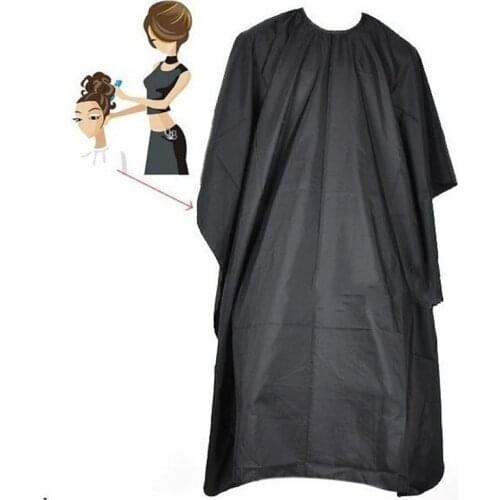 1PC Hair Cutting Cape Pro Salon Hairdressing Hairdresser Cloth Gown Barber Black Waterproof